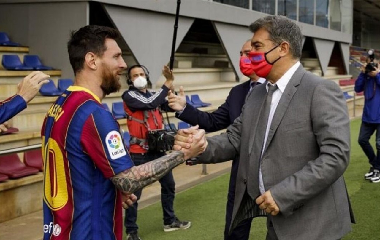 Lágrimas y tensión en Barcelona: Laporta se derrumba por Messi 