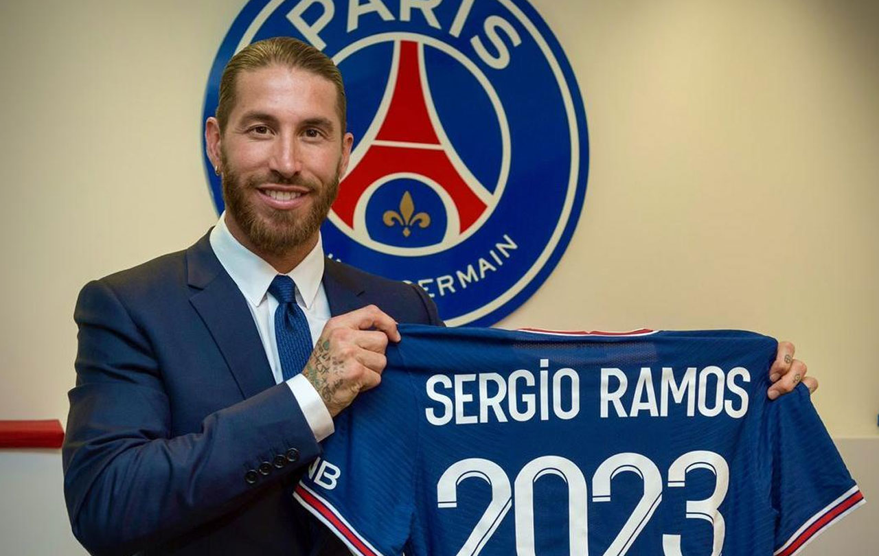 Primer lío gordo de Sergio Ramos en París: se burla del palmarés del PSG