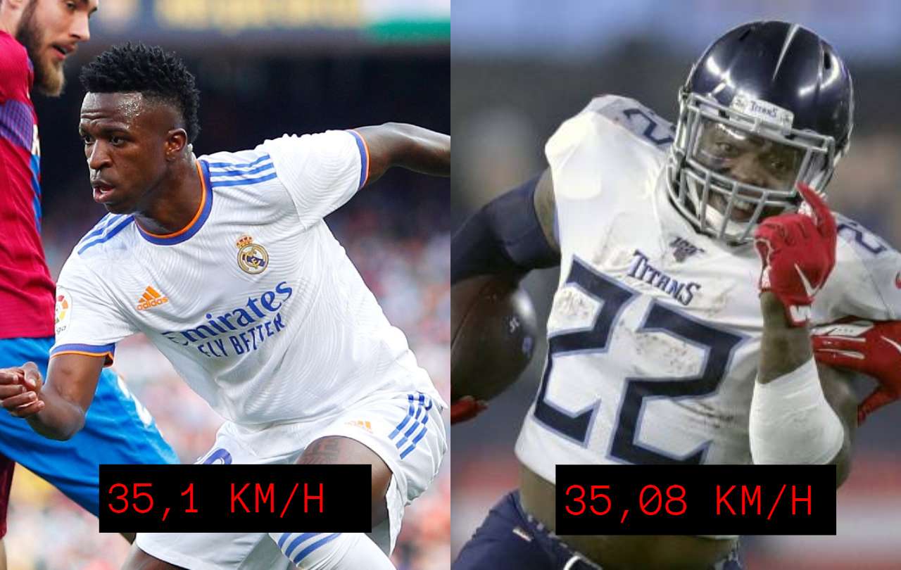 El laboratorio de MOL: Vinicius Jr alcanzó la velocidad del récord de la NFL