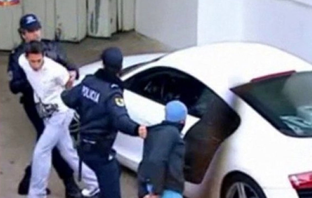 Una de las peores horas de su vida: la Policía detuvo a Di María y lo puso contra la pared